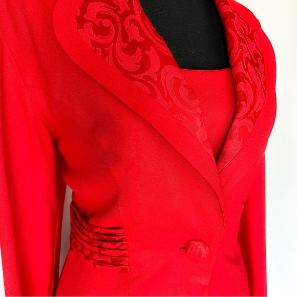 R.J.& Co Jackets & Coats Rj Co Dresses Rj Co Red Blazer And Dress